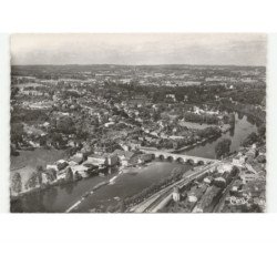AIXE-sur-VIENNE: vue générale vue aérienne 10x15 - très bon état