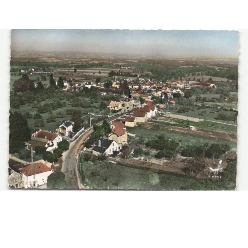 LAURIERE: vue d'ensemble vue aérienne 10x15 - très bon état