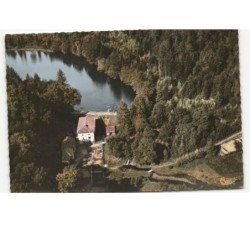 BONNAC-la-COTE: la baignade du camping de leychoisier vue aérienne 10x15 - très bon état