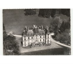 COUSSAC-BONNEVAL: le château de chauffailles vue aérienne 10x15 - très bon état