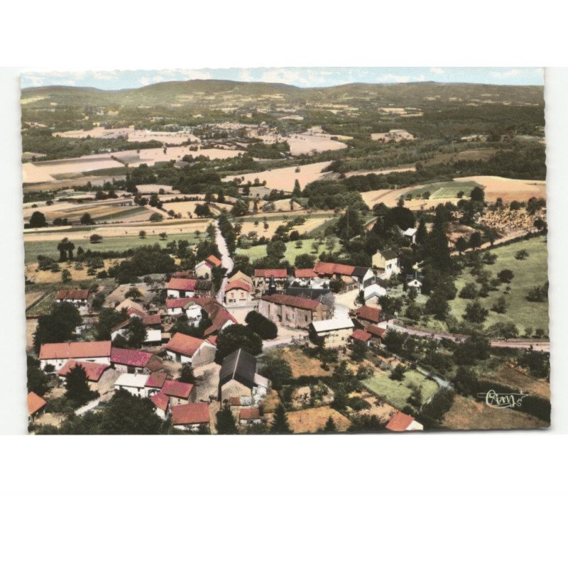 LES BILLANGES: vue générale vue aérienne 10x15 - très bon état