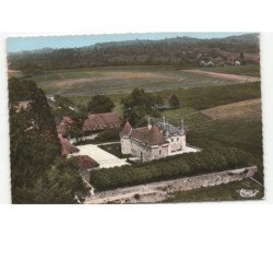 BUSSIERE-GALANT: le château de busserole vue aérienne 10x15 - état