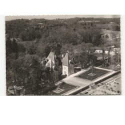 EYJEAUX: château des noailles vue aérienne 10x15 - très bon état
