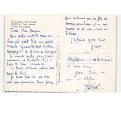 EYJEAUX: château des noailles vue aérienne 10x15 - très bon état