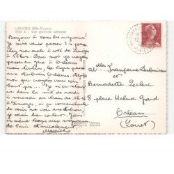 LIMOGES: vue générale vue aérienne 10x15 - très bon état