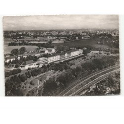LIMOGES: vue panoramique du sanatorium du cluzeaud vue aérienne 10x15 - état