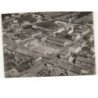 ORADOUR-sur-GLANE: village martyr, place de la mairie vue aérienne 10x15 - très bon état