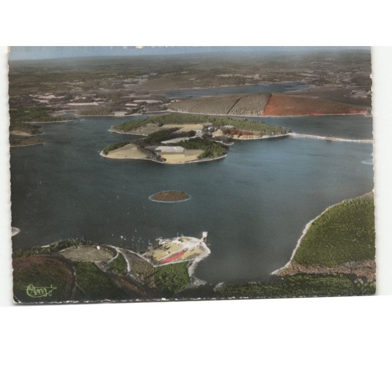 PEYRAT-le-CHATEAU: centre nautique du touring-club vue aérienne 10x15 - état