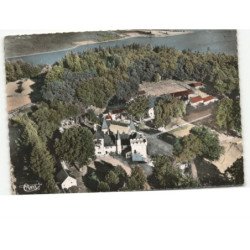 PEYRAT-le-CHATEAU: le château de vassivière: vue aérienne 10x15 - très bon état