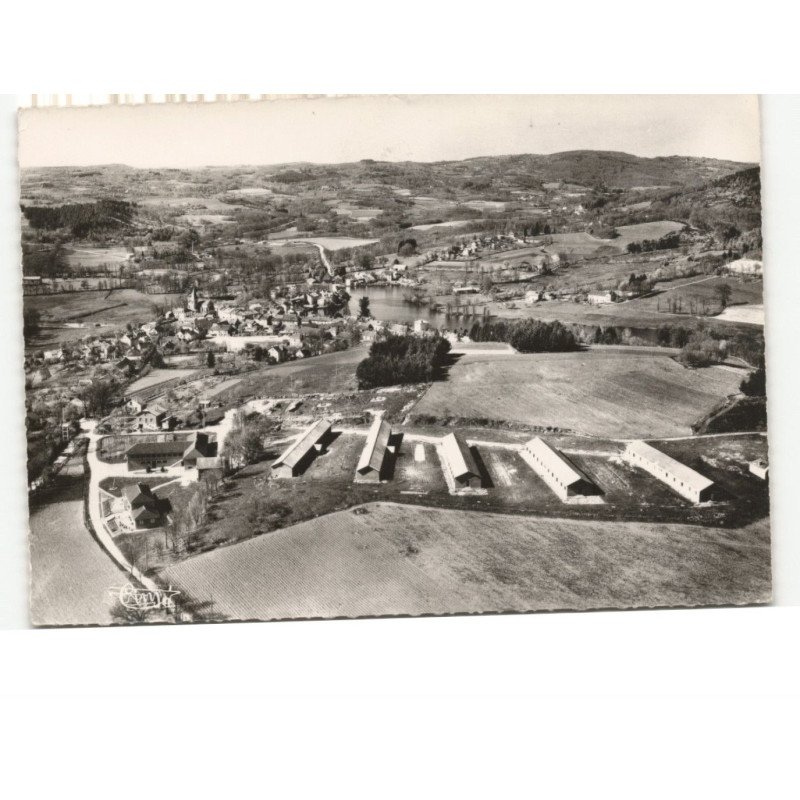 PEYRAT-le-CHATEAU: colonie de vacances de l'E.D.F. vue aérienne 10x15 - très bon état