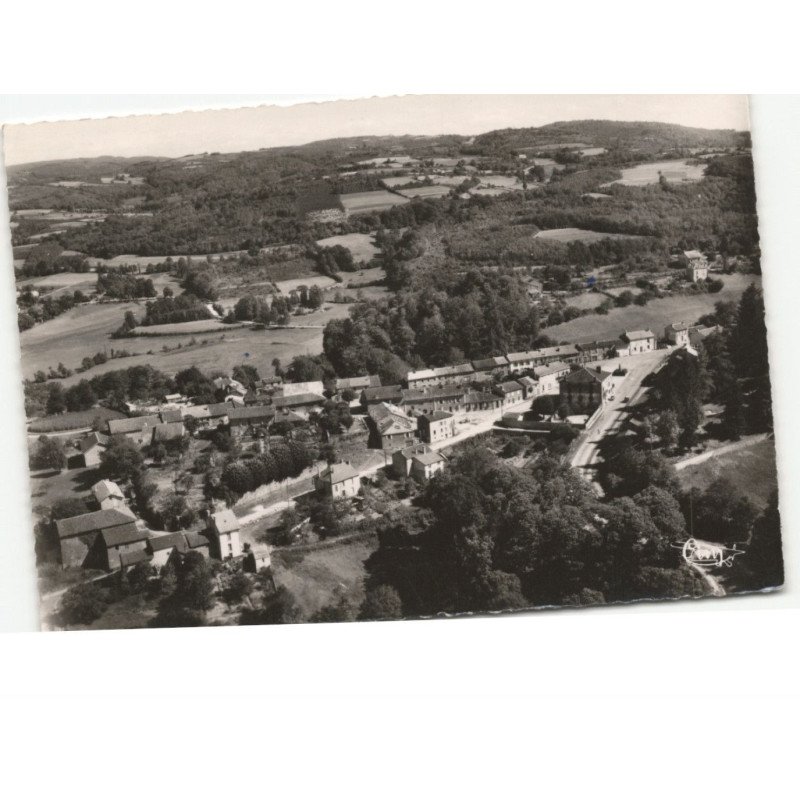 RAZES: vue générale vue aérienne 10x15 - très bon état