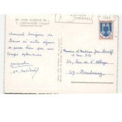 BAINS-les-BAINS: établissement thermal vue aérienne 10x15 - très bon état