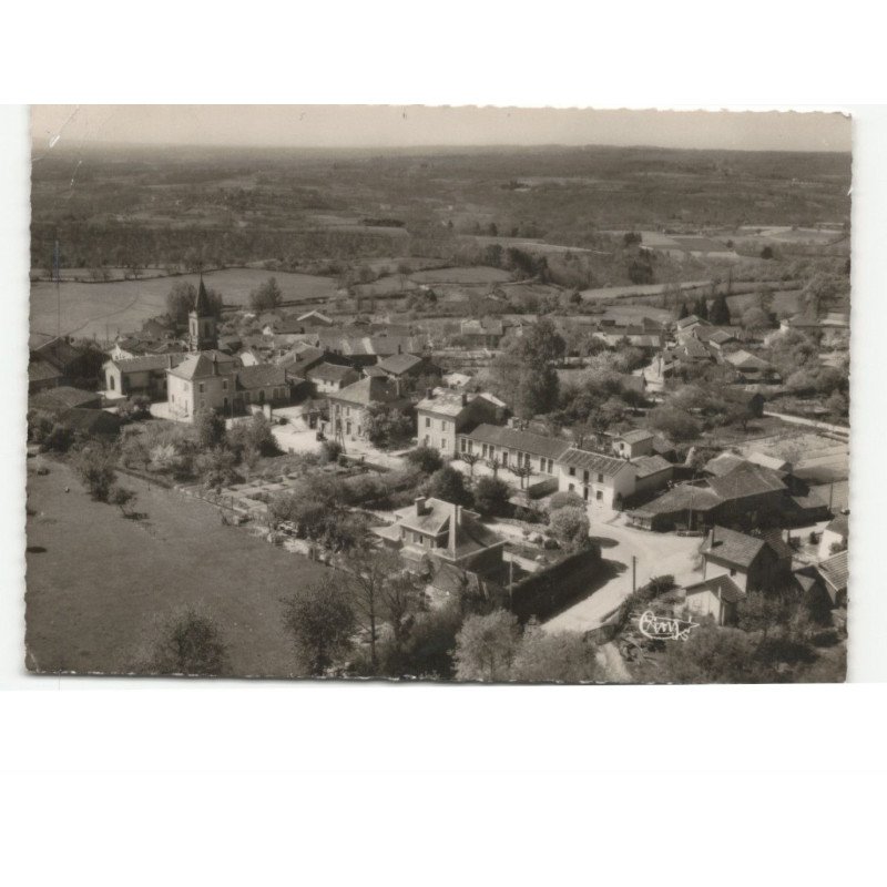 VERNEUIL-sur-VIENNE: vue aérienne 10x15 - état timbre arraché