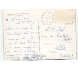 VERNEUIL-sur-VIENNE: vue aérienne 10x15 - état timbre arraché