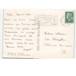 SAUVIAT: vue générale vue aérienne 10x15 - état