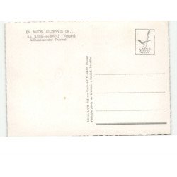 BAINS-les-BAINS: l'établissement thermal vue aérienne 10x15 - état