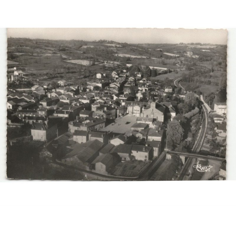 SAINT-VICTURNIEN vue aérienne 10x15 - très bon état
