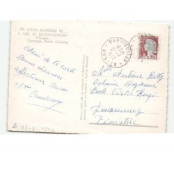 BOUZEY-SANCHEY: canotage, pêche, camping vue aérienne 10x15 - très bon état