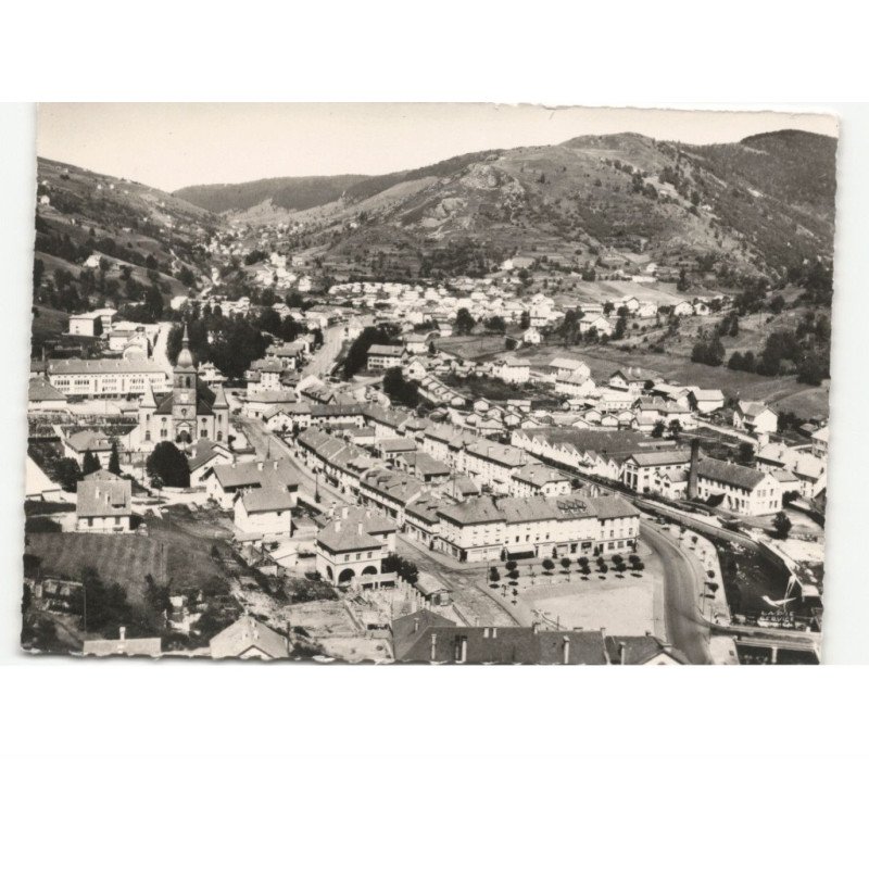 LA BRESSE: le centre vue aérienne 10x15 - très bon état