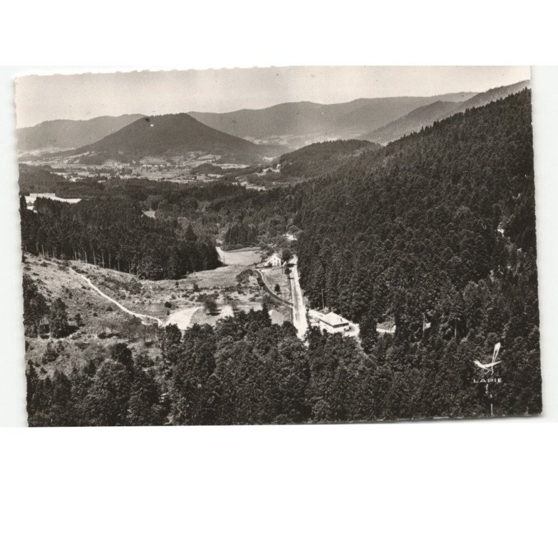 environs de BELVAL: le col du hantz, vallées de moussey et du rabodeau vue aérienne 10x15 - très bon état