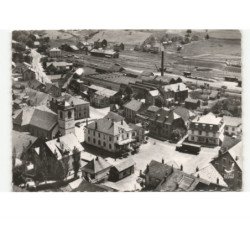 BUSSANG: place de l'hôtel de ville vue aérienne 10x15 - état