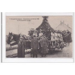 OUCQUES LA JOYEUSE - cavalcades : ensemble de 15 cartes postales anciennes - tres bon etat