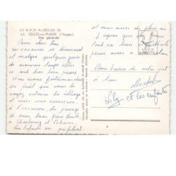 CELLES-sur-PLAINE: vue générale vue aérienne 10x15 - très bon état