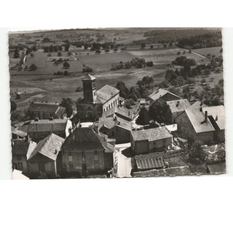 LE CLERJUS: l'église vue aérienne 10x15 - état