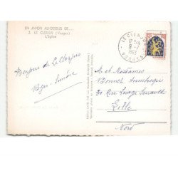 LE CLERJUS: l'église vue aérienne 10x15 - état