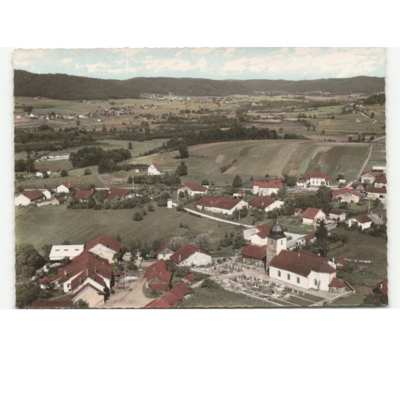 LA CHAPELLE-devant-BRUYERES: vue générale vue aérienne 10x15 - très bon état