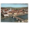 CHATEL-sur-MOSELLE: le pont et le quai jean-jaures vue aérienne 10x15 - très bon état