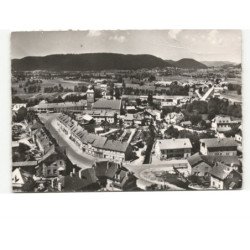 CORCIEUX: place des parrainages et rue henry vue aérienne 10x15 - état