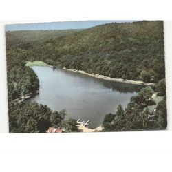 CONTREXEVILLE: le lac de la folie vue aérienne 10x15 - très bon état