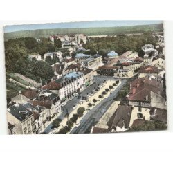 CONTREXEVILLE: l'esplanade vue aérienne 10x15 - état