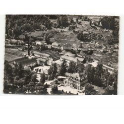 CORNIMONT: le château et les usines du bas vue aérienne 10x15 - très bon état