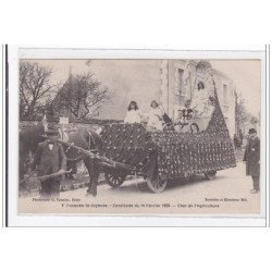 OUCQUES LA JOYEUSE - cavalcades : ensemble de 15 cartes postales anciennes - tres bon etat