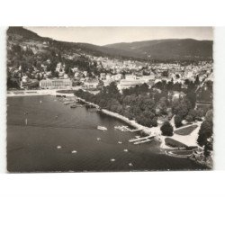 GERARDMER: le quai du lac vue aérienne 10x15 - très bon état
