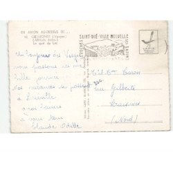 GERARDMER: le quai du lac vue aérienne 10x15 - très bon état