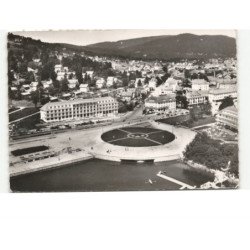 GERARDMER: l'esplanade et les hôtels vue aérienne 10x15 - très bon état
