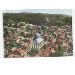 FONTENOY-le-CHATEAU: le centre vue aérienne 10x15 - très bon état
