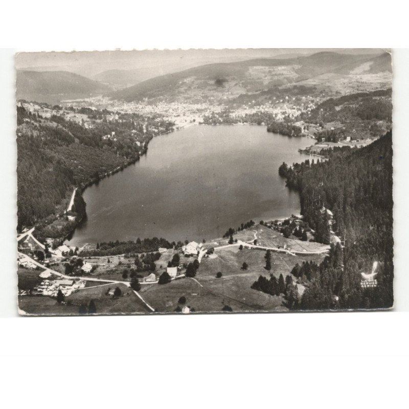 GERARDMER: le bout du lac vue aérienne 10x15 - très bon état
