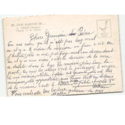 GRAND: l'église et le centre vue aérienne 10x15 - état