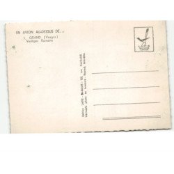 GRAND: vestiges romains vue aérienne 10x15 - très bon état