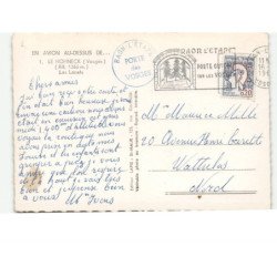 LE HOHNECK: les lacets vue aérienne 10x15 - très bon état
