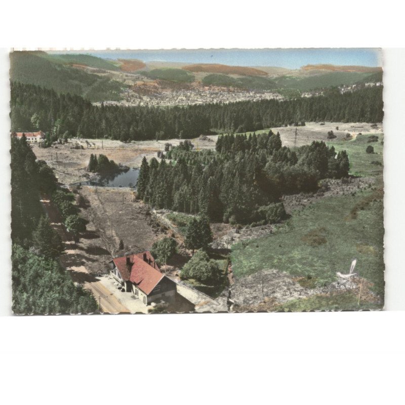 COL DE MARTIMPREY: le relais d'alsace au fond gérardmer vue aérienne 10x15 - très bon état