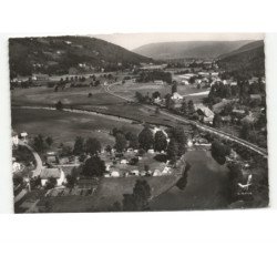 MAXONCHAMP: le terrain de camping de madame courroy pêche repos air pur vue aérienne 10x15 - très bon état