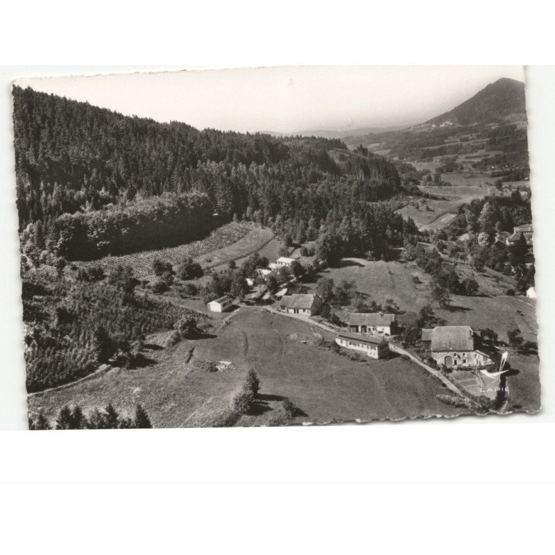MOUSSEY: la colonie de vacances claire joie côte du mont vue aérienne 10x15 - très bon état