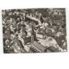 PLOMBIERES: l'église et route d'épinal vue aérienne 10x15 - très bon état