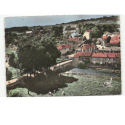 MONTHUREUX-sur-SAONE: le pont du faubourg sur la saône vue aérienne 10x15 - état
