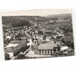 POUXEUX: groupe scolaire vue aérienne 10x15 - très bon état